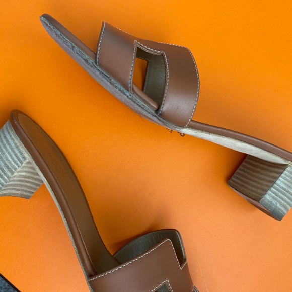 Hermes Oasis heeled sandals - Picture 7 of 7